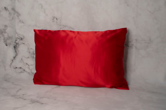 Ruby Red - 100% Mulberry Silk Pillowcase