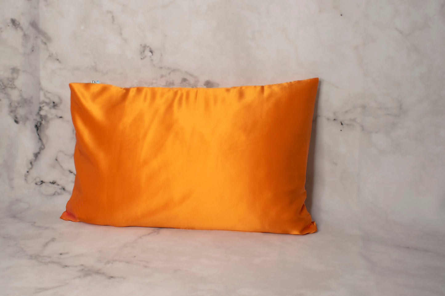 Blaze Orange - 100% Mulberry Silk Pillowcase