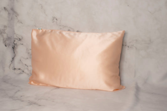 Peach - 100% Mulberry Silk Pillowcase